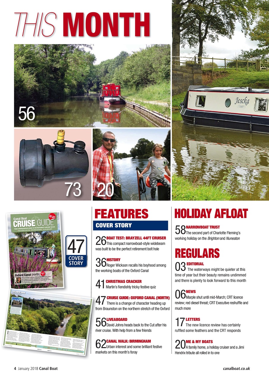 Canal Boat Preview Pages