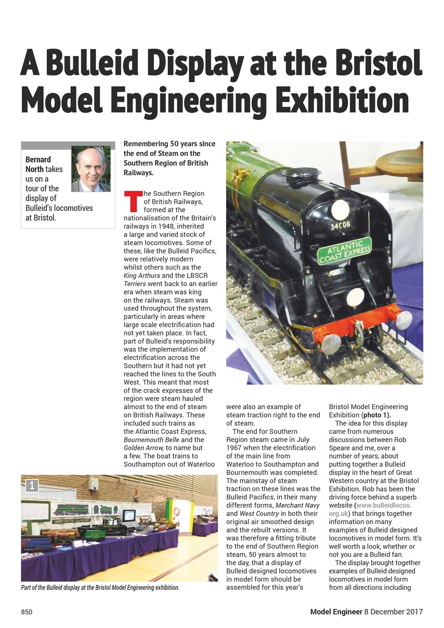 Model Engineer Preview Pages