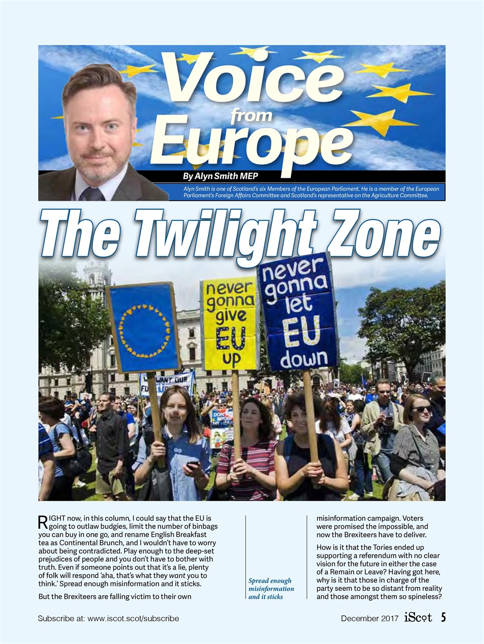 iScot Magazine Preview Pages