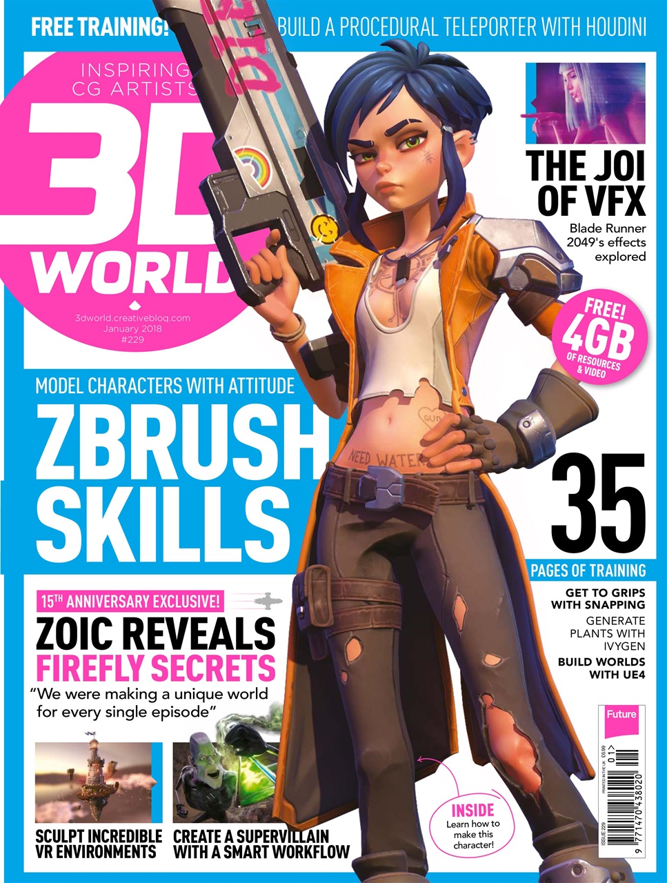 3D World Preview Pages