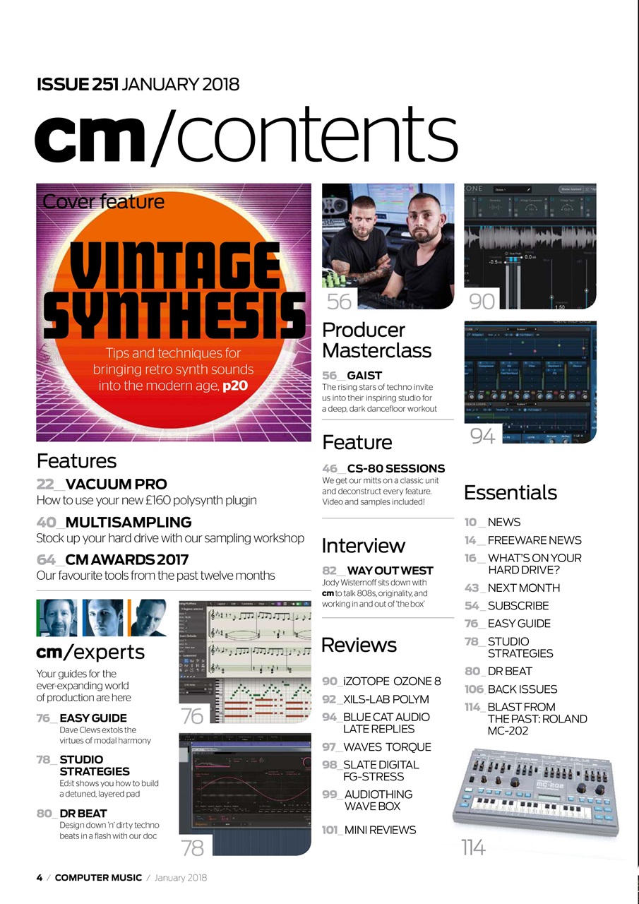 Computer Music Preview Pages