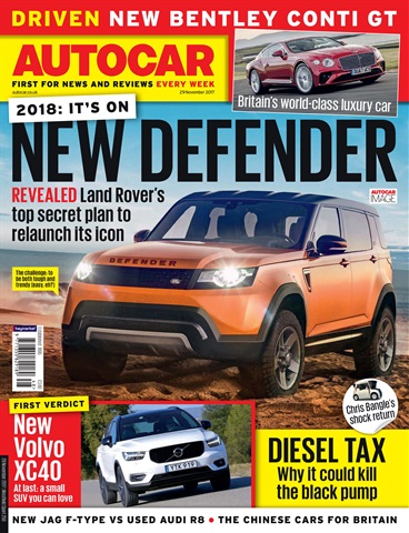 Autocar issue 29th November 2017