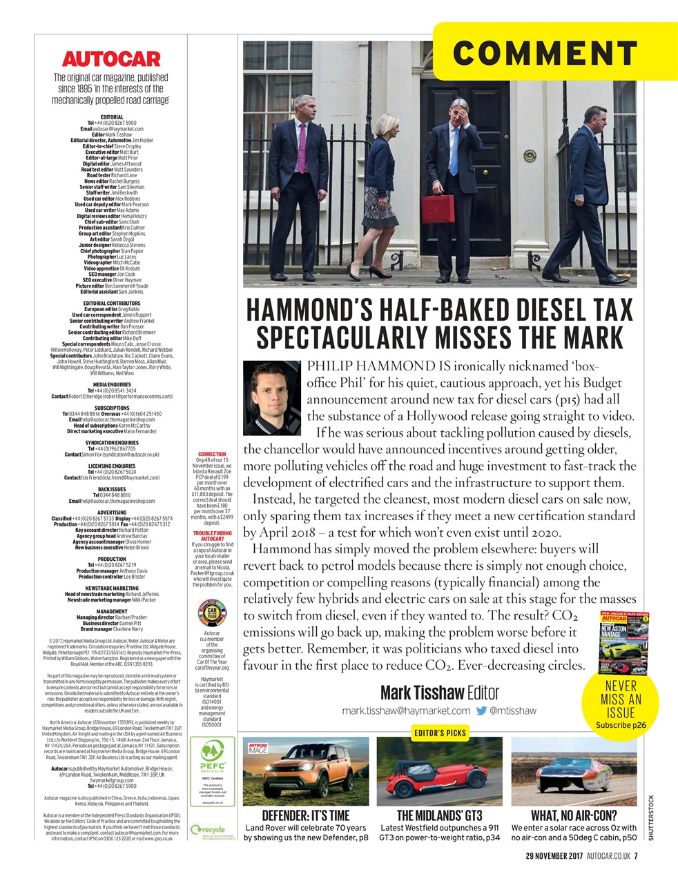 Autocar Preview Pages