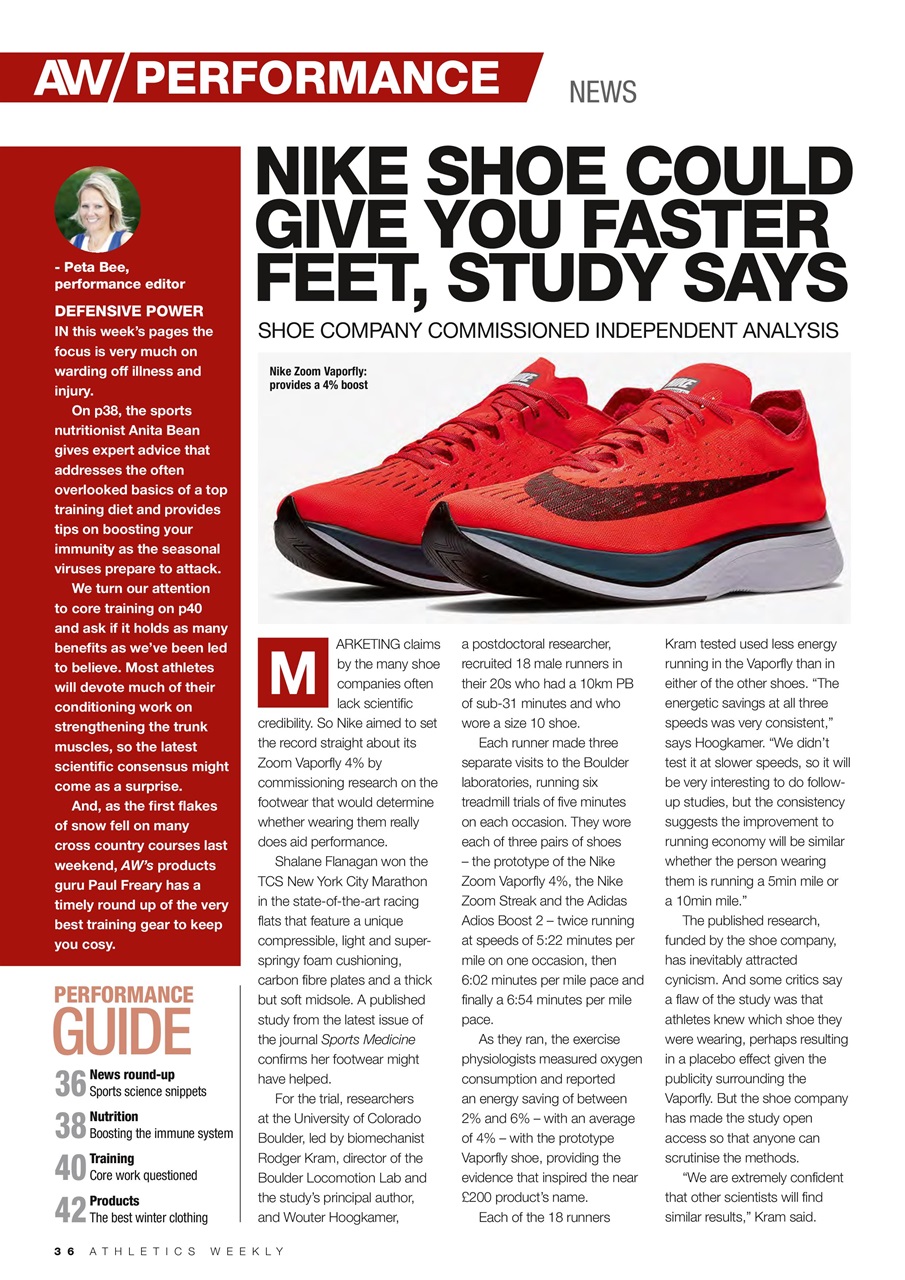 AW – Athletics Weekly Magazine Preview Pages