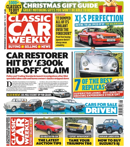 Classic Car Weekly issue 29th November 2017