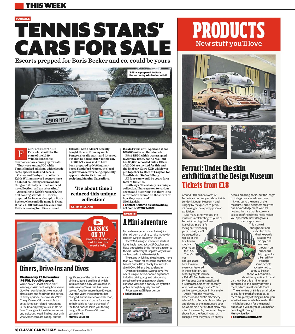 Classic Car Weekly Preview Pages