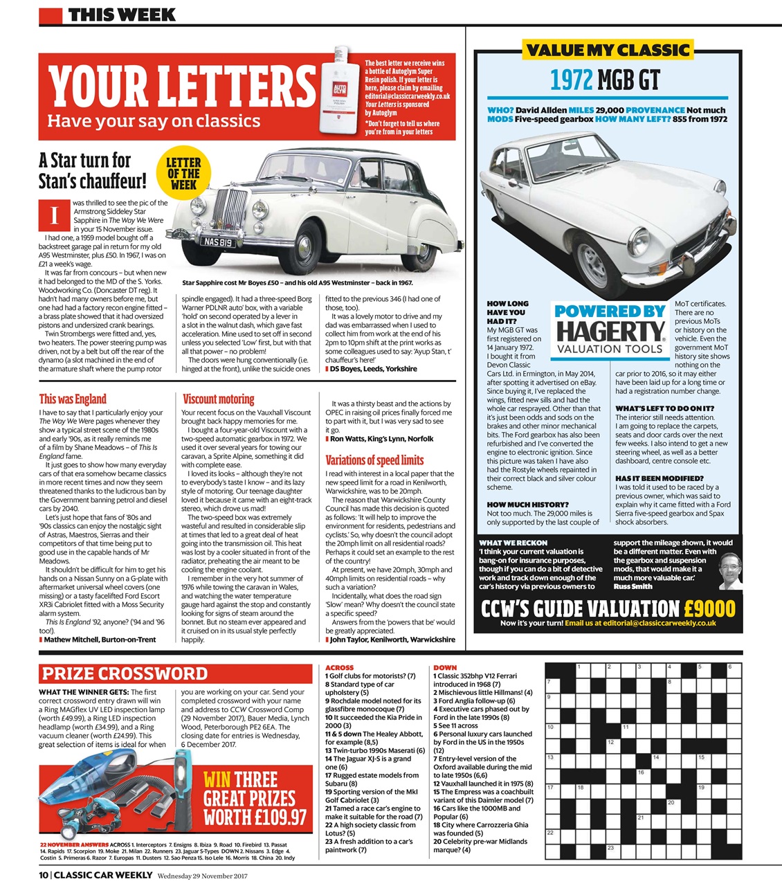 Classic Car Weekly Preview Pages