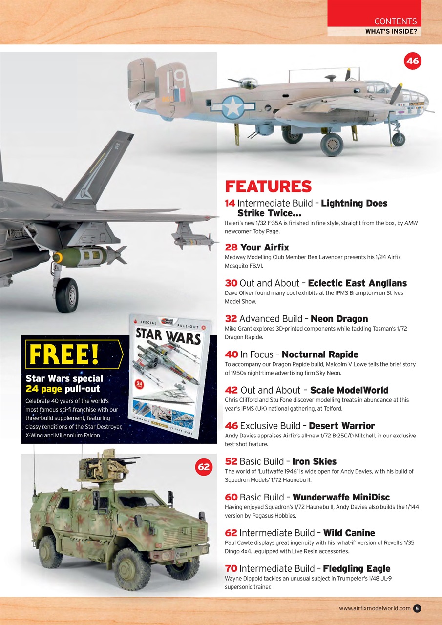 Airfix Model World Preview Pages