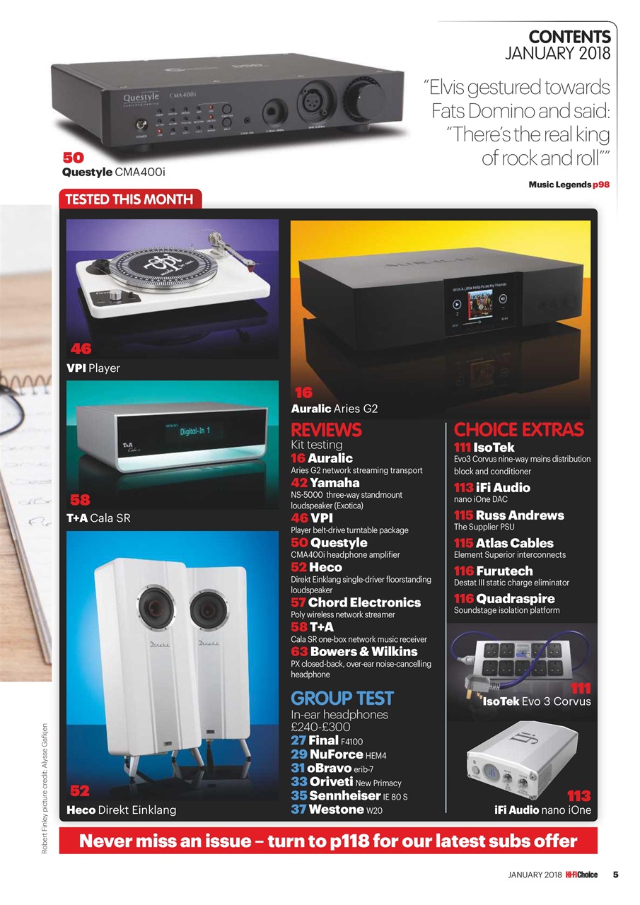 Hi-Fi Choice Preview Pages