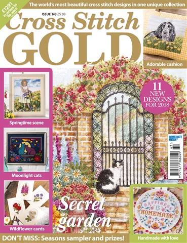 Cross Stitch Gold issue December 2017