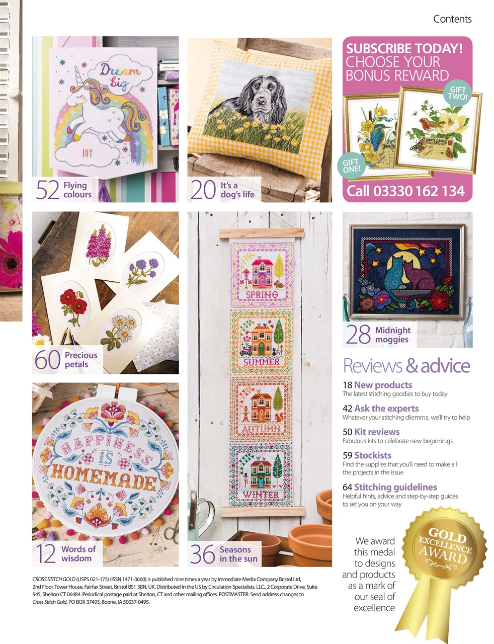 Cross Stitch Gold Preview Pages
