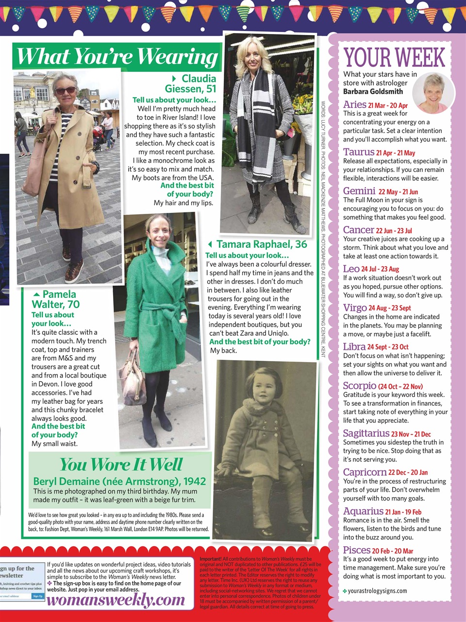 Woman's Weekly Preview Pages