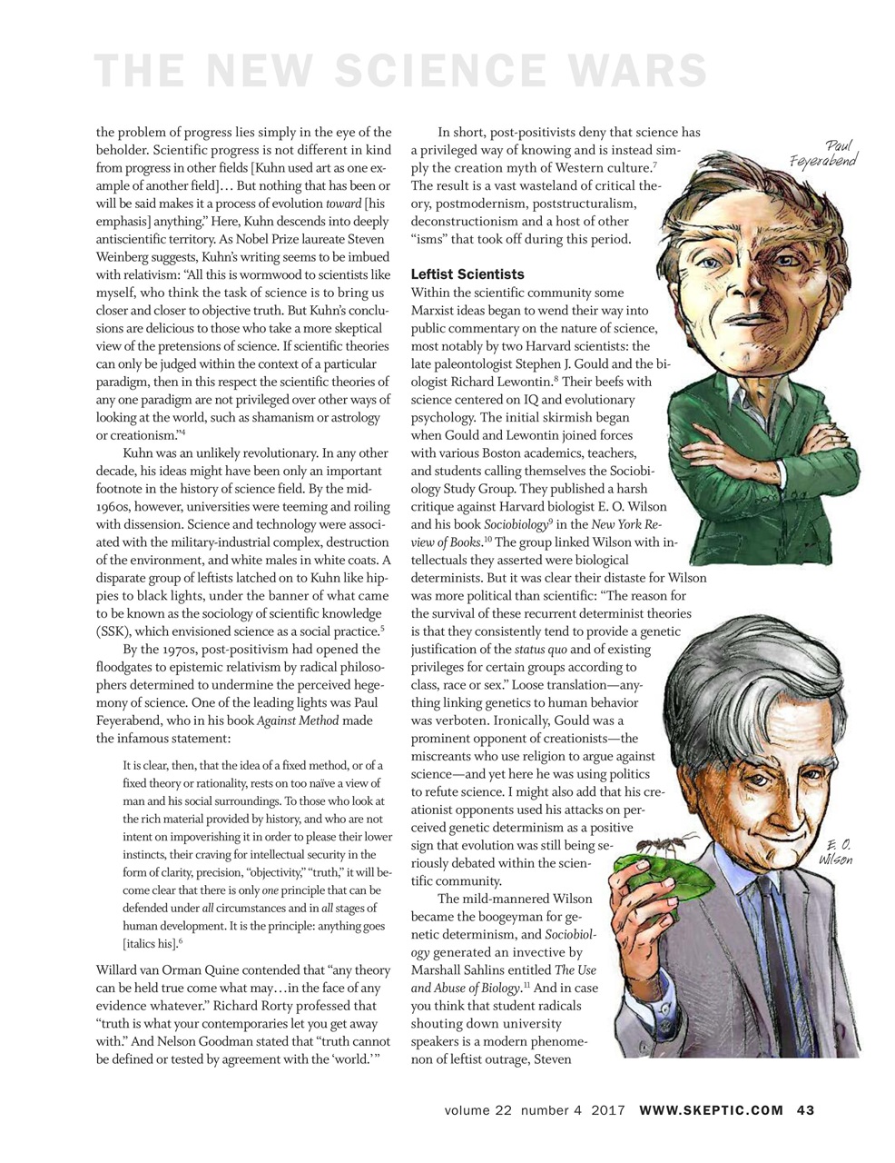 Skeptic Preview Pages