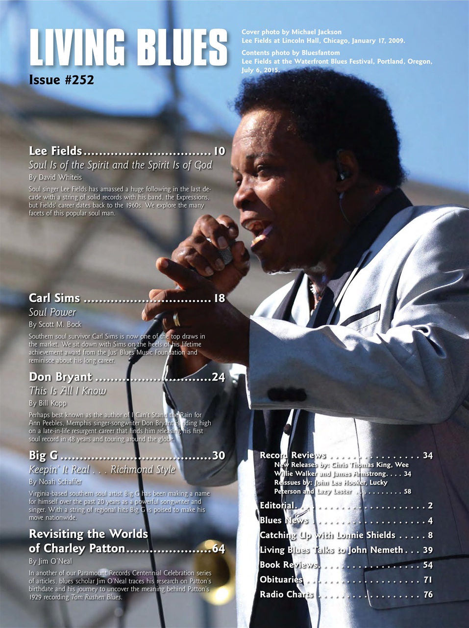 Living Blues Preview Pages