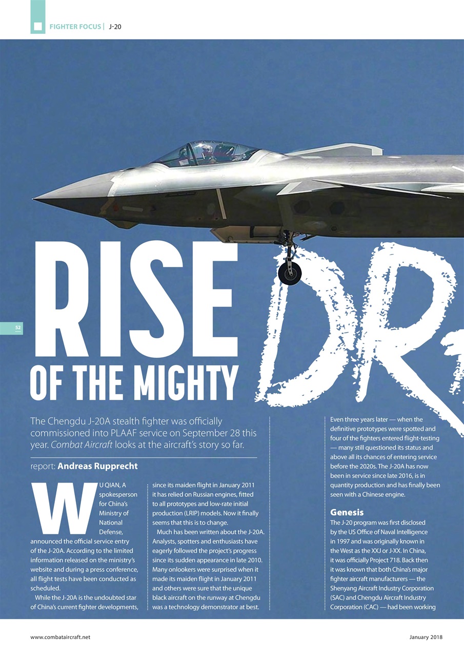 Combat Aircraft Journal Preview Pages