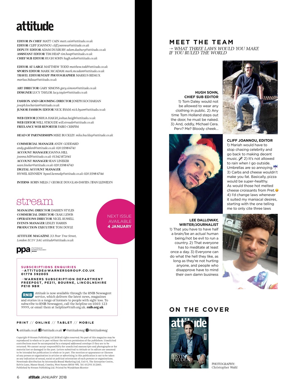 Attitude Preview Pages