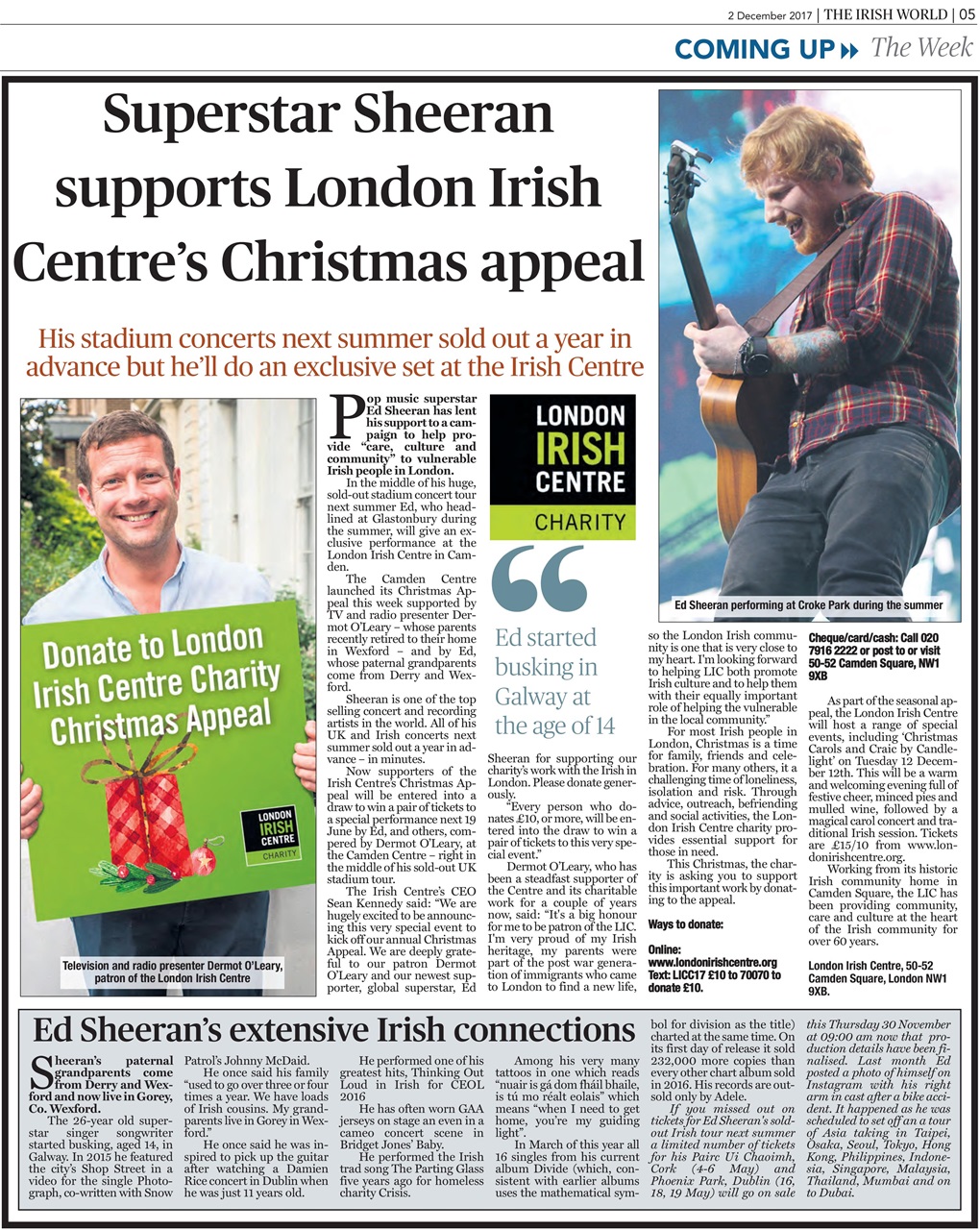 Irish World Preview Pages