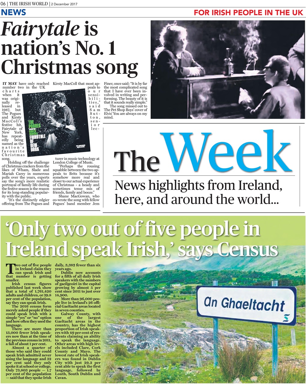 Irish World Preview Pages