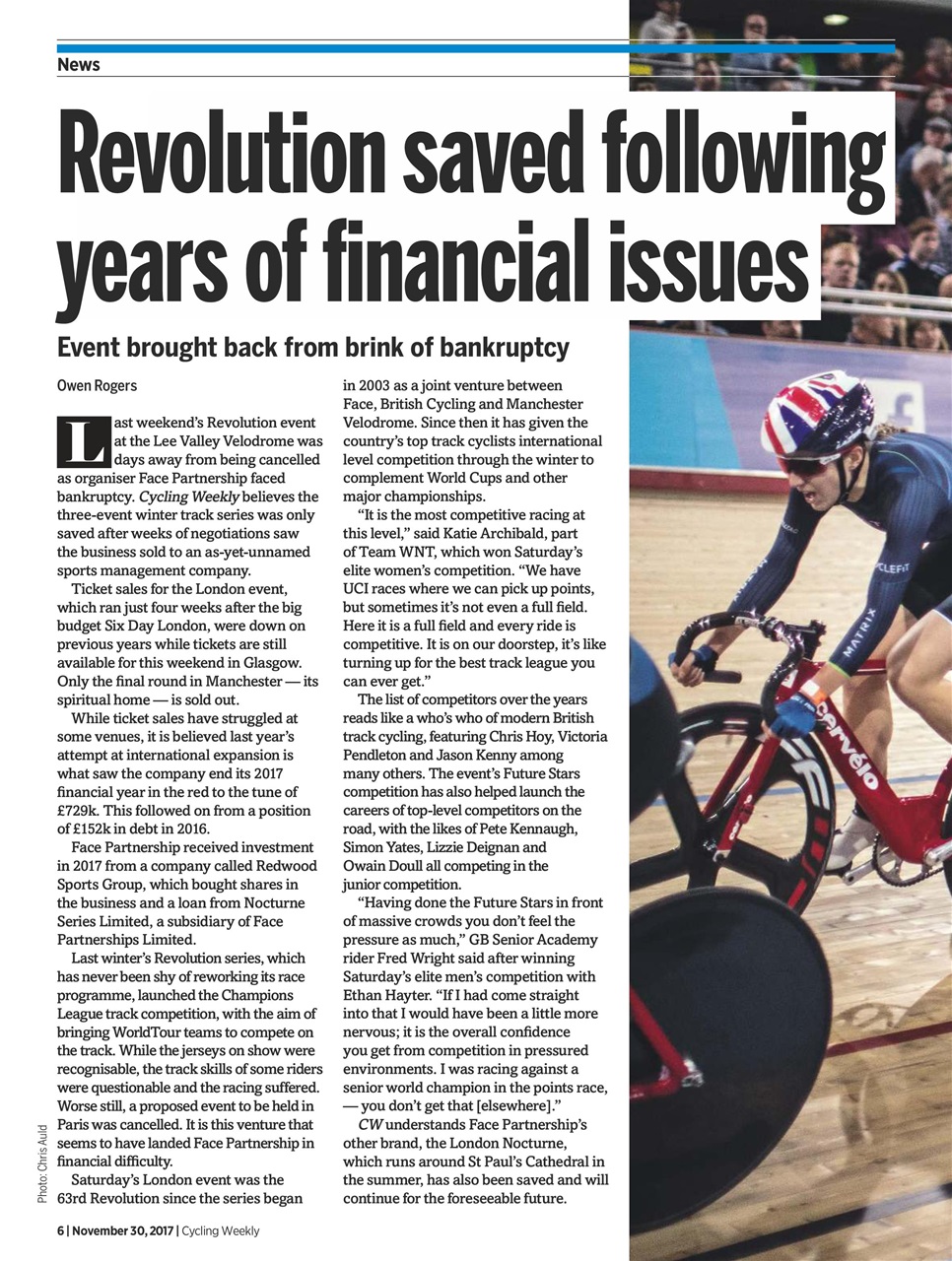 Cycling Weekly Preview Pages