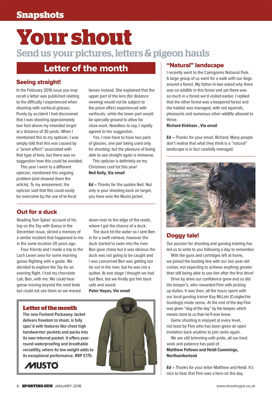 Sporting Gun Preview Pages