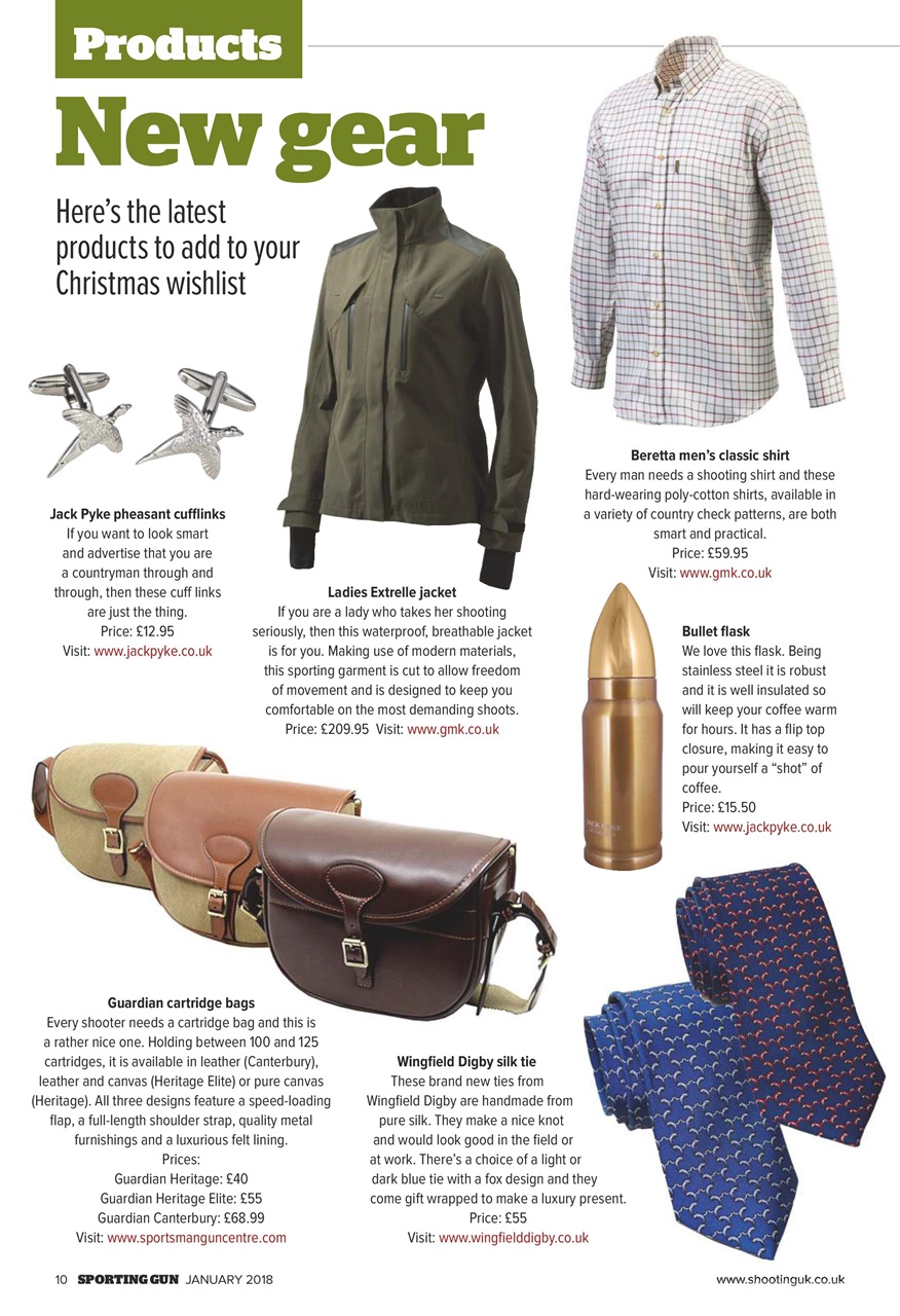 Sporting Gun Preview Pages