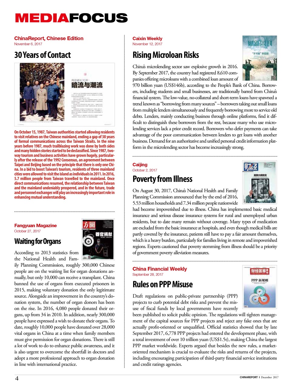 China Report Preview Pages