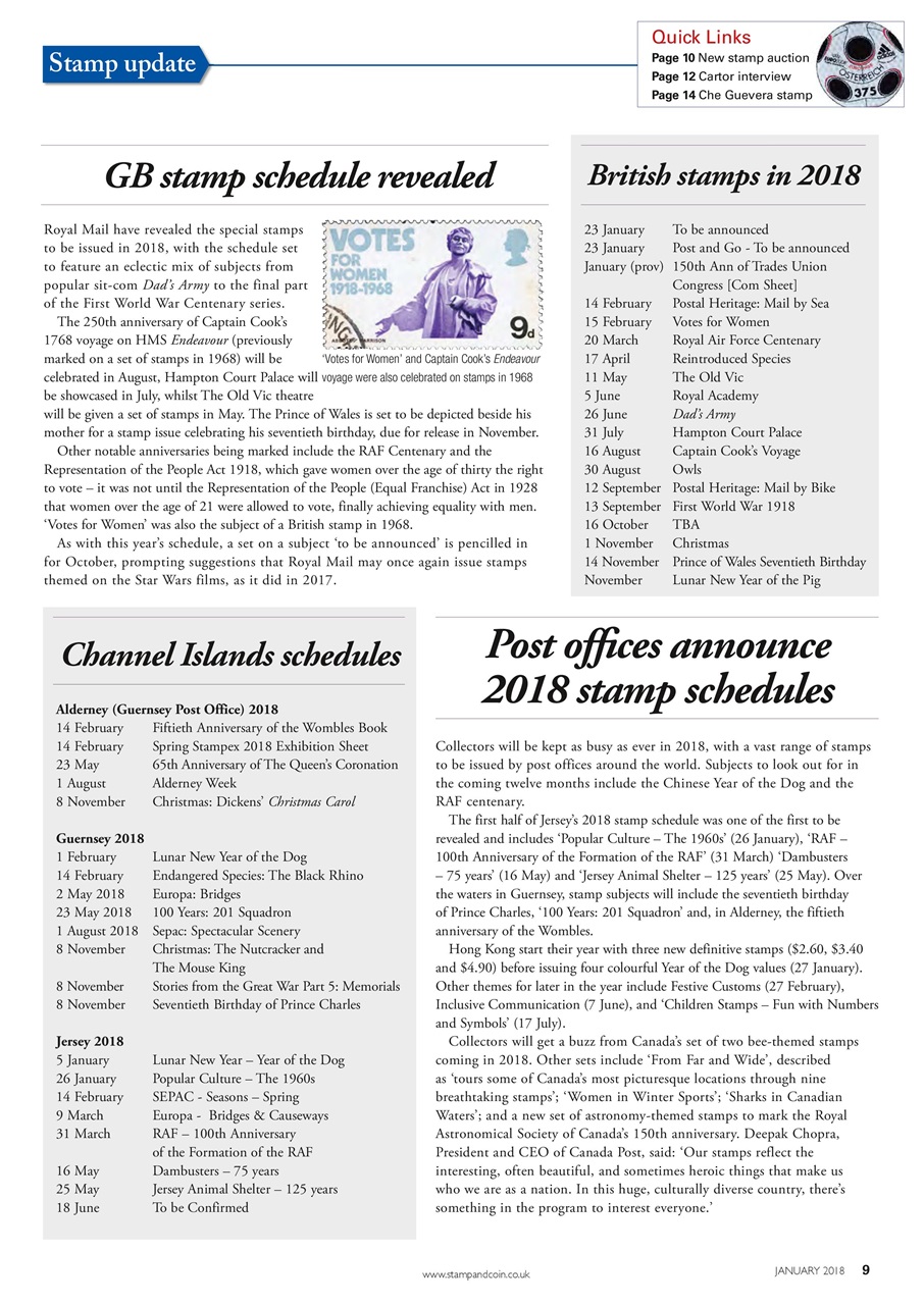 Stamp Collector Preview Pages