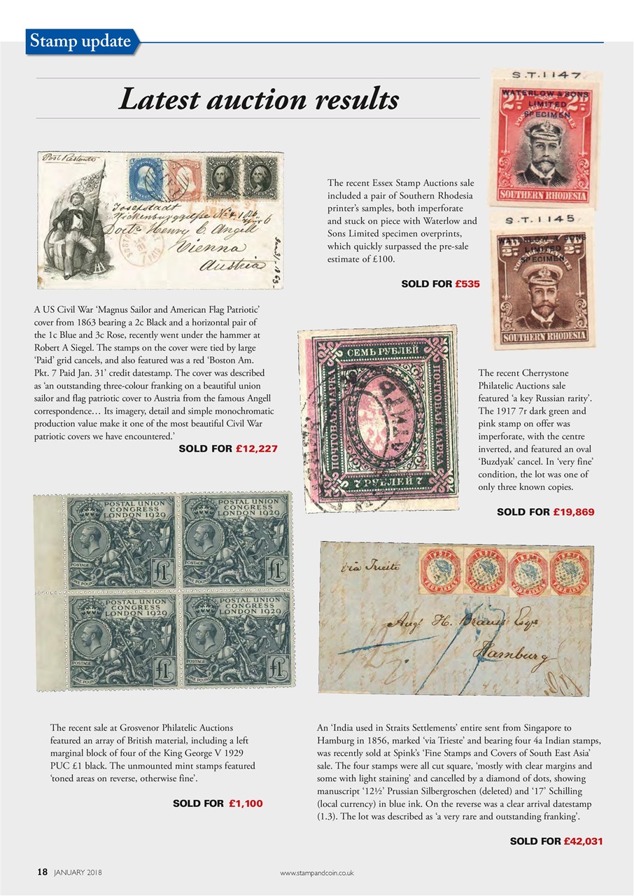 Stamp Collector Preview Pages