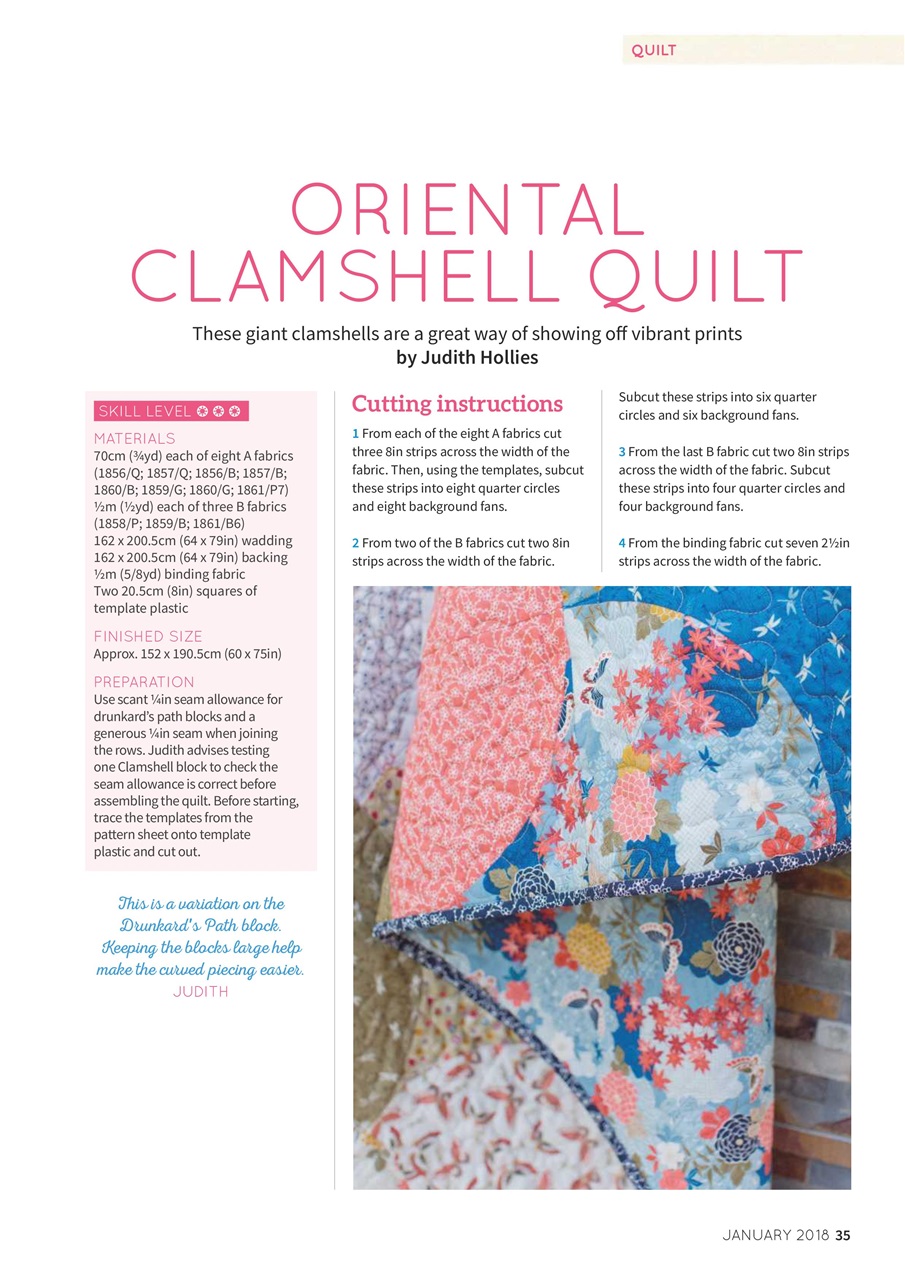 Popular Patchwork Magazine Preview Pages