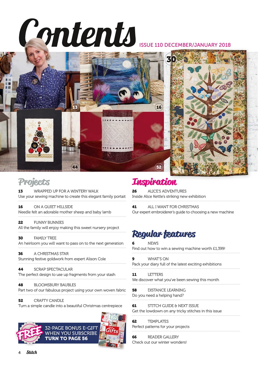 Stitch magazine Preview Pages