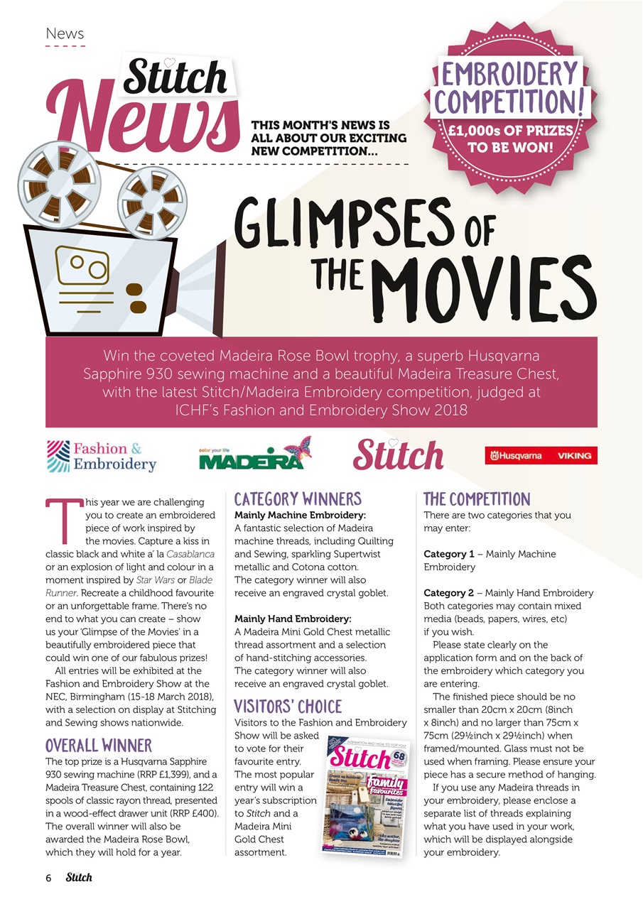 Stitch magazine Preview Pages