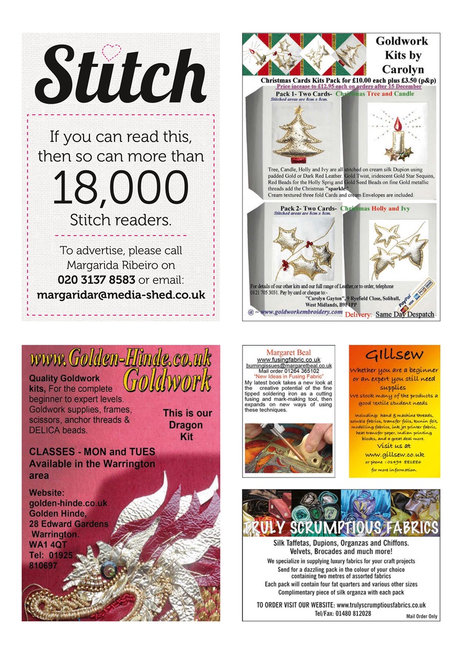 Stitch magazine Preview Pages