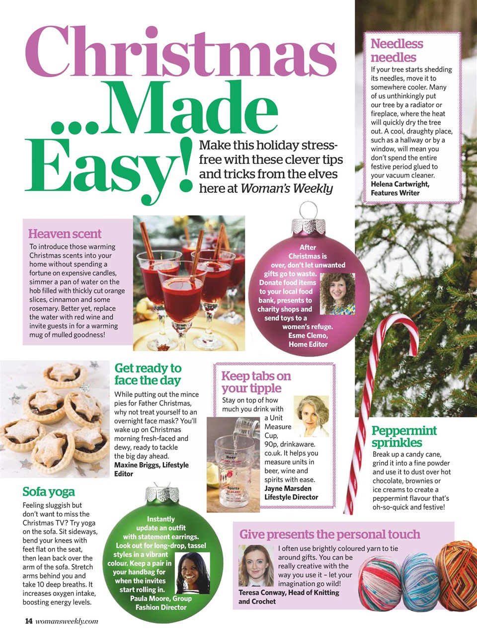 Woman's Weekly Preview Pages