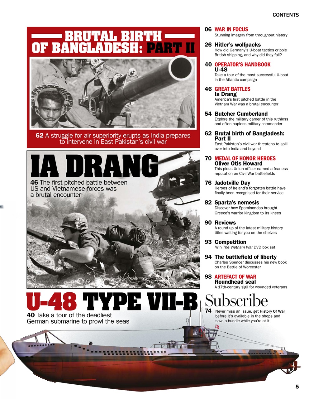 History of War Preview Pages