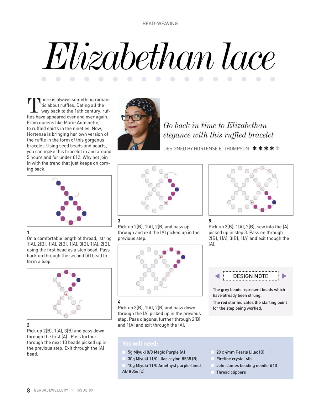 Bead & Jewellery Magazine Preview Pages