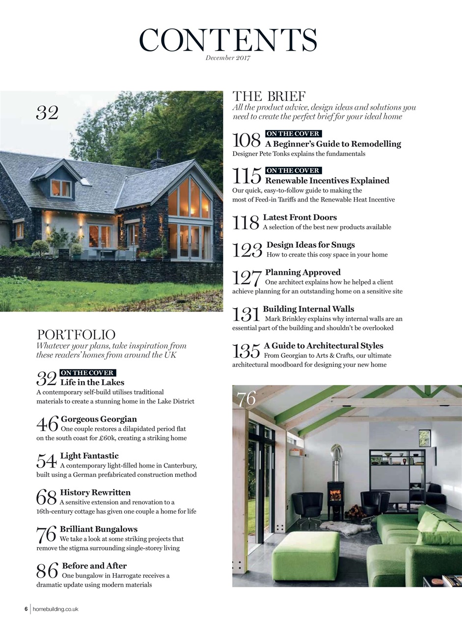 Homebuilding & Renovating Magazine Preview Pages