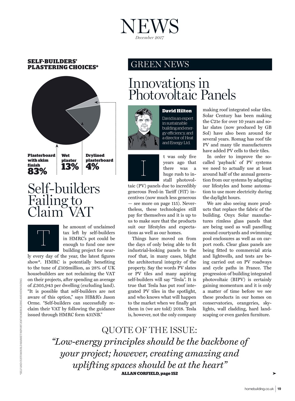 Homebuilding & Renovating Magazine Preview Pages