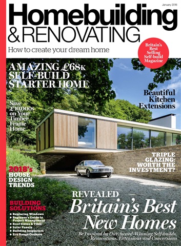Homebuilding & Renovating Magazine issue January 2018