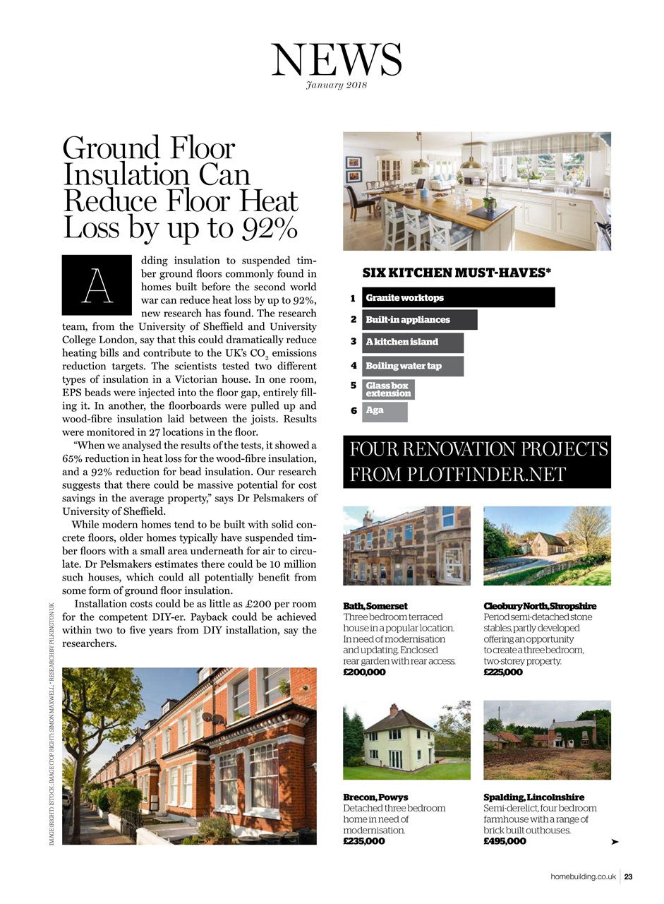 Homebuilding & Renovating Magazine Preview Pages