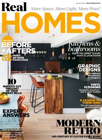 Real Homes Magazine issue January 2018