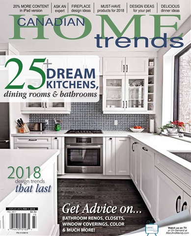Canadian Home Trends issue Fall 2017