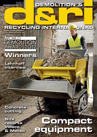 Demolition & Recycling International issue November-December 2017