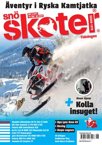 Tidningen Snöskoter issue 6-2017