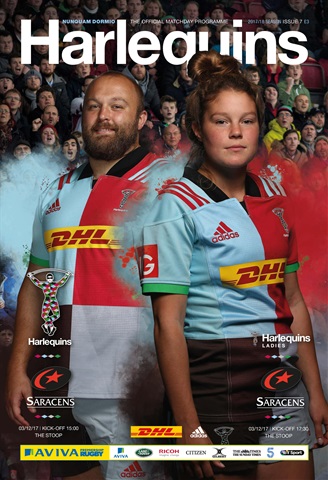 Harlequins issue Harlequins V Saracens · Issue 7