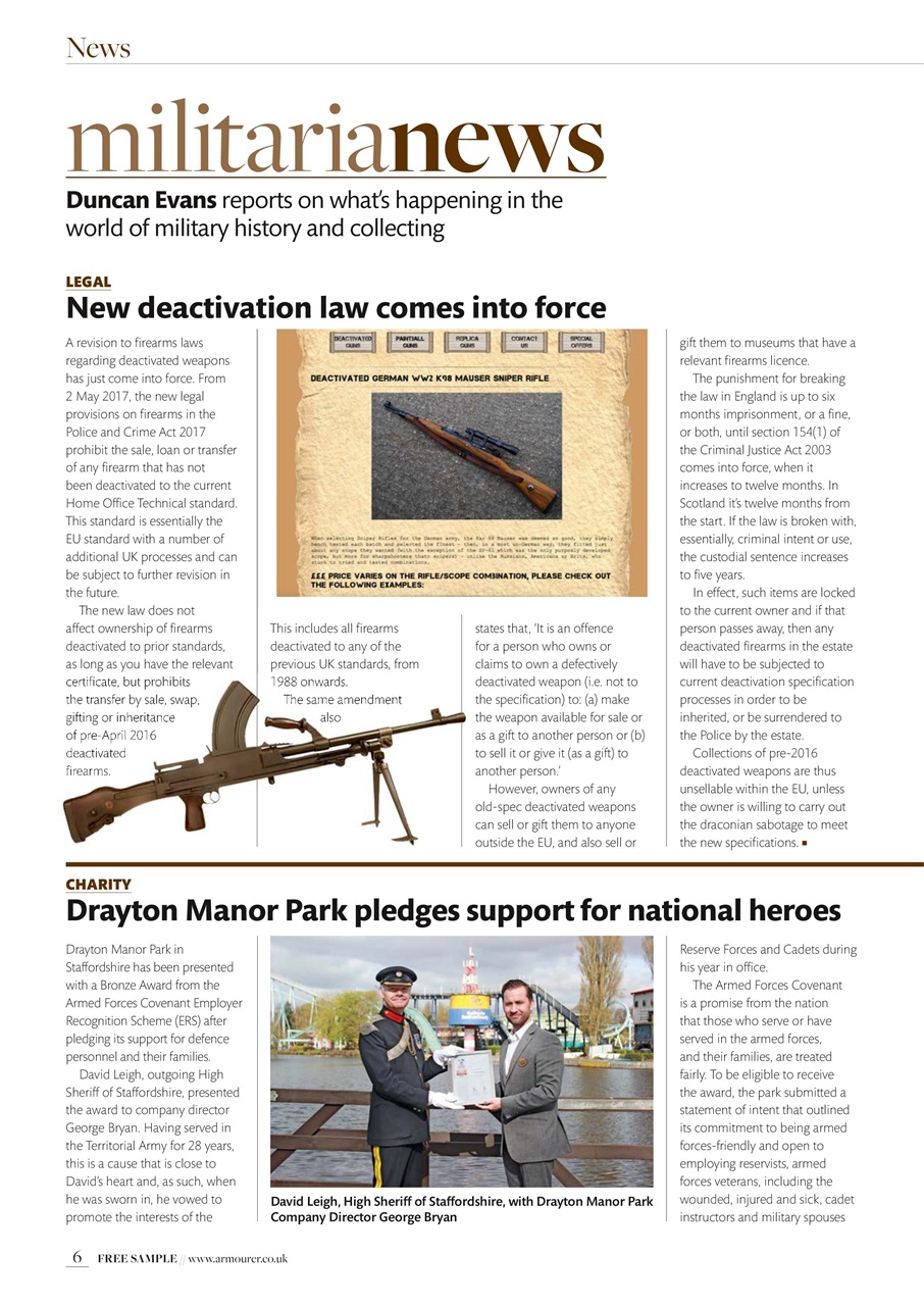 The Armourer Preview Pages