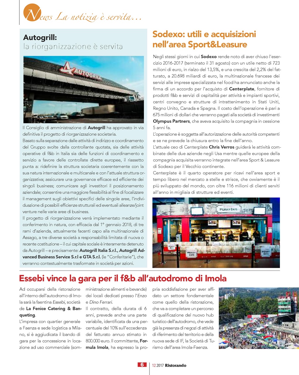 Ristorando Preview Pages