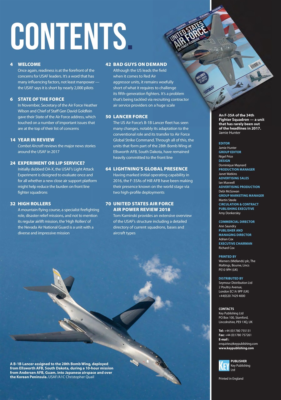 AirForces Monthly Preview Pages