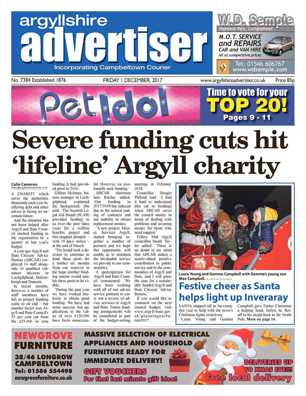 Argyllshire Advertiser Preview Pages