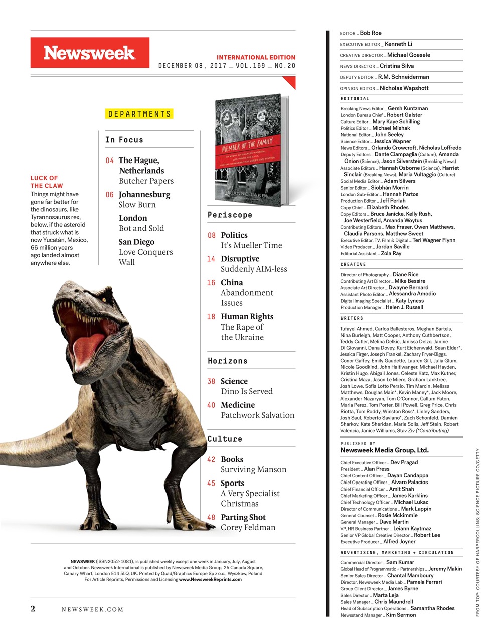 Newsweek International Preview Pages