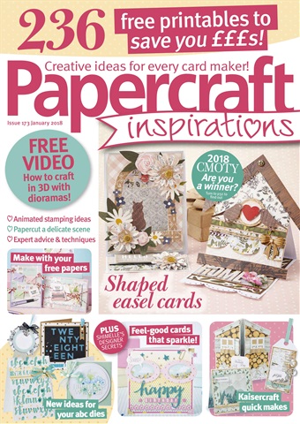 Papercraft Inspirations issue January 2018